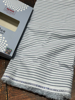Raymond Polycotton Checkered Shirt Fabric