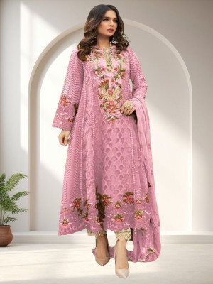 Amit Georgette Embroidered Salwar Suit Material
