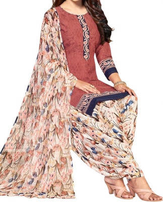 nayan Crepe Printed Salwar Suit Material