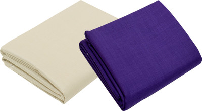 KUNDAN SULZ GWALIOR Polycotton Solid, Self Design Shirt & Trouser Fabric