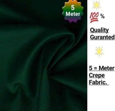 HouseOfCommon Crepe Solid Kurta Fabric