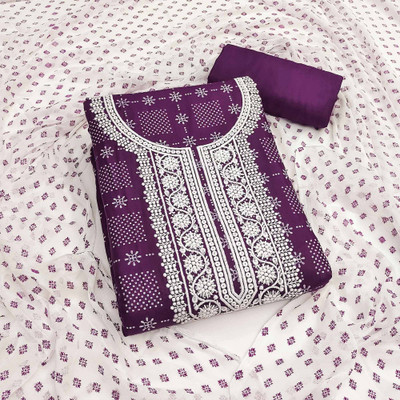 Peachmode Viscose Rayon Printed Salwar Suit Material