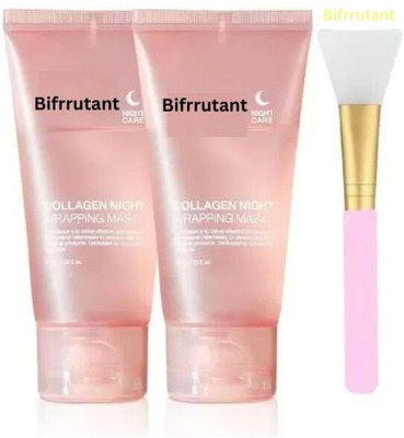 BIFRRUTANT Peel Off Mask for Glowing Skin: Collagen and Hydrolyzed Collagen(150 ml)