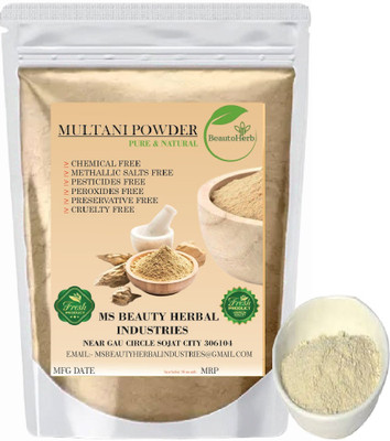 Beautoherb pure Natural Multani mitti Powder for face pack new face pack(400 g)