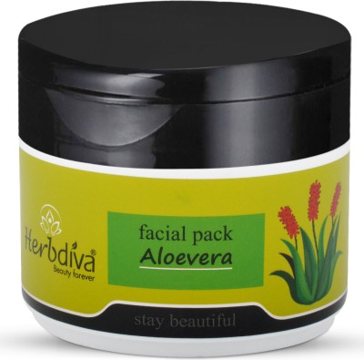 Herbdiva Aloevera Face Pack, Deep Cleansing, Hydrating, Soothing, Natural Depigmentation(250 g)