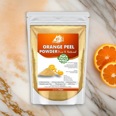 Ordershock Pure Orange Peel Powder Natural Exfoliating Agent for Brighter Skin(100 g)