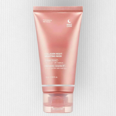 Deeparth MediKub Collagen Wrapping Night Mask for Hydration & Wrinkle Repair(75 ml)