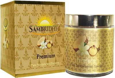 SAMBRIDHHI Pure Sandalwood Powder - Premium(50 g)