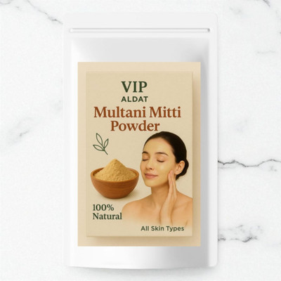 VIP ALDAT Earth Essence Multani Mitti – Natural Clay Powder for Brightening & Detox(450 g)