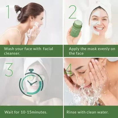 Luipui best cleansing mud green tea mask(40 g)
