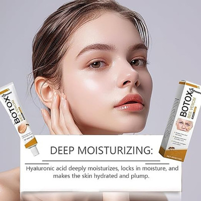fezora Bee Venom Botox Cream to Smooth Fine Lines & Wrinkles Free For Women(50 g)