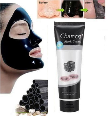 Emijun Face Tech Anti Blackhead Peel Off Charcoal Face Mask Cream(130 ml)