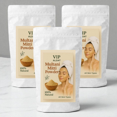 VIP ALDAT Multani Mitti Herbal Glow & Nourishing Skin Care Natural Face Pack(450 g)