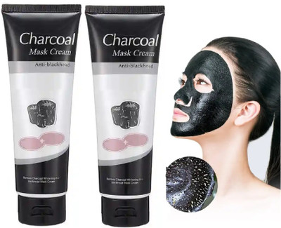 EVERERIN Activated Charcoal Blackhead & Whitehead Removal Peel Off Face Mask(260 ml)