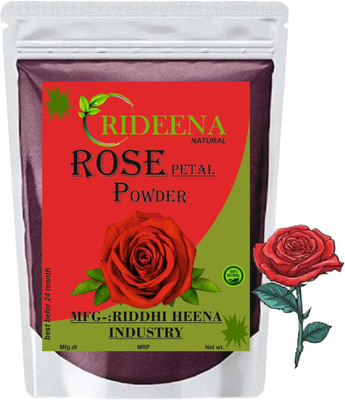Rideena Best Quality Rose Petal Powder for face pack glow | Rose Petal(500 g)