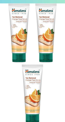 HIMALAYA TAN REMOVEL ORANGE SCRUB 3pc(300 ml)