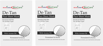 BEAUCODE BioCare Blush & Glow De Tan Sheet Mask(25 ml)