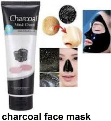 Luipui charcoal face mask best long lasting pack of 1(130 ml)