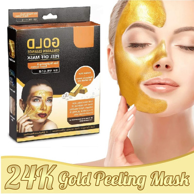 MYEONG Gold Peel Off Mask Enriched with Vitamin-E, For Golden Glow And Radiance(162 g)