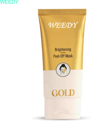 WEEDY Peel Off Gold Face Mask for Instant Brightness(75 ml)