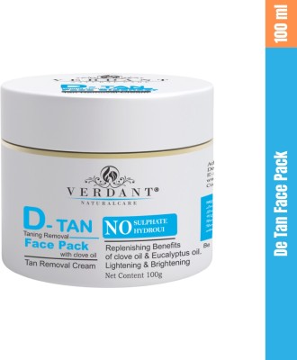 Verdant Natural Care De Tan Face Pack(100 ml)