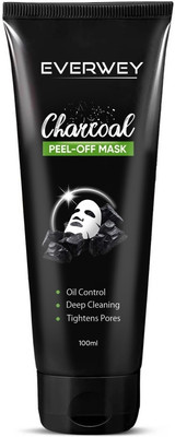 Everwey Deep Cleansing Charcoal Peel Off Mask(100 ml)