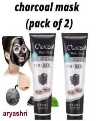 aryashri Charcoal Face Mask Blackhead Removal (PACK OF 2)(240 g)