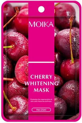 MOIKA Skin Brightening CHERRY FACE MASK SHEET PACK OF 1(25 ml)