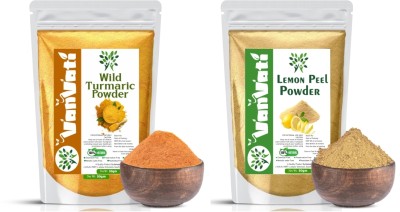 Vanvati Wild Turmeric Powder And Lemon Peel Powder For Skin 50Gm(100 g)