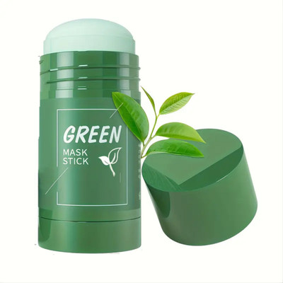 GABBU Clay Mask Stick - Moisturizing, Deep Cleansing, Paraben-Free for All Skin Types(40 g)