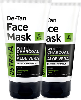USTRAA De-Tan Face Mask for Men - Dry Skin - For Effective Tan Removal(250 g)