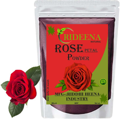 Rideena Natural Rose Petal Powder for face pack skin | Rose Petal powder(800 g)