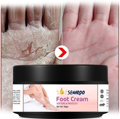 SENAROO Foot Crack Cream For Dry Cracked Heels & Feet -50G(50 g)