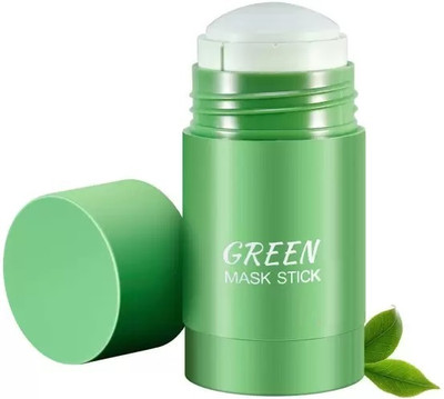 REIMICHI Green Mask Clay Stick Mask Cleaning Solid Mask Stick For Face(40 g)