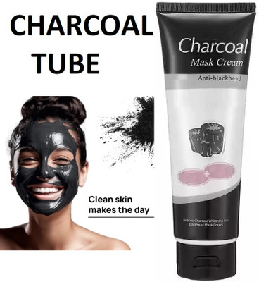 JANOST Charcoal Peel off Mask For Men Enriched With Vitamin-E(130 ml)