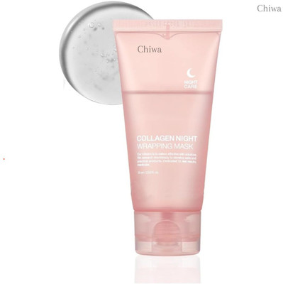 CHIWA Overnight Wrapping Collagen Mask | Hydration & Youthful Glow Care(90 ml)