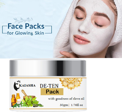 KAIASHA all day use de tan face pack(50 g)