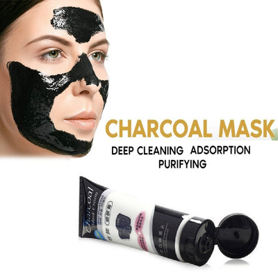 Amaryllis Most Trend Charcoal Mask Remove Blackhead Glow Face ke liye Mask(130 ml)
