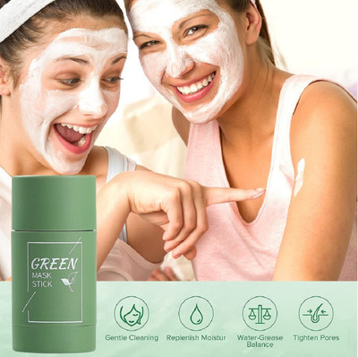 Luipui oil control deep cleansing green tea clay mud stick(40 g)