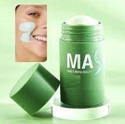 Luipui trending green tea mud clay stick for anti acne pimples(40 g)