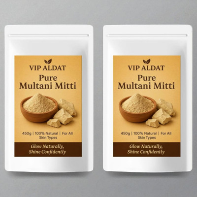 VIP ALDAT Multani Mitti Tanavmukt Twacha Aur Komalapan Ke Liye Shuddh Upay(400 g)