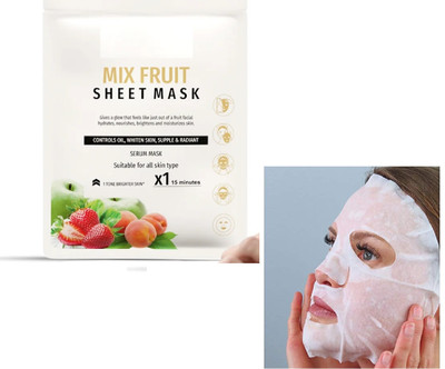 nn SOFT AND SMOOTH NEW SHEET MASK FOR FACE PERFECT NEW LOOK PACK OF 1(20 g)