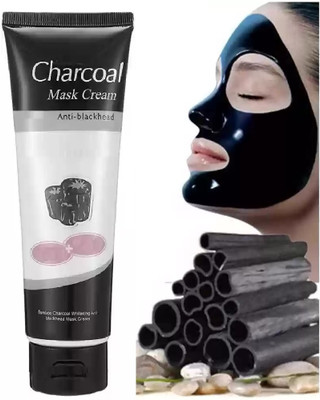 Amaryllis 130GRM CHARCOAL TUBE FOR BLACKHEAD REMOVAL(130 ml)