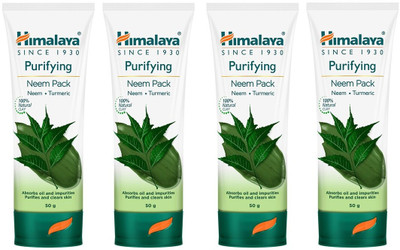 HIMALAYA Purifying Neem Pack 50g (Pack Of 4)(200 g)
