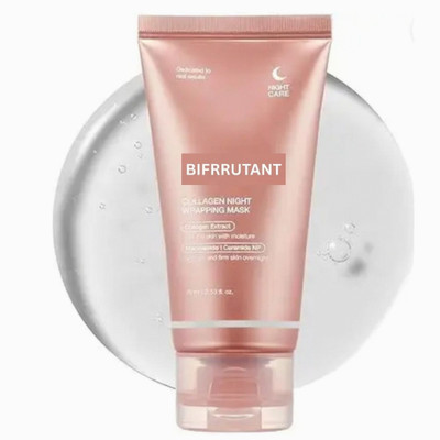 BIFRRUTANT Collagen Night Wrapping Peel Off Mask for Fine Lines(75 ml)
