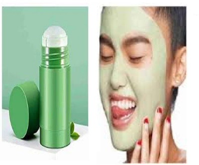 Luipui green tea mud stick for face glow and smoothening pack of 1(40 g)