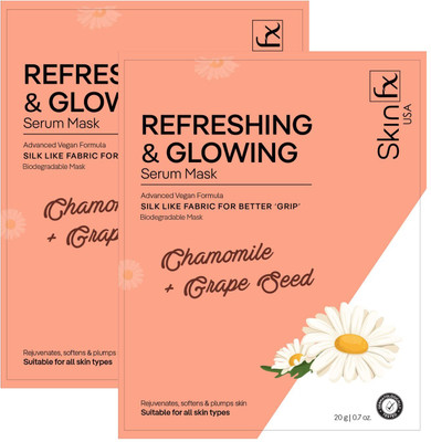 Skin FX Refreshing & Glowing Serum Mask(50 ml)
