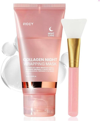 Ridoy The Collagen Night Mask for Anti Aging Skin Care Routine(100 ml)
