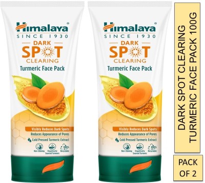 HIMALAYA Dark Spot Clearing Turmeric Face Pack 100g (Pack of 2)(200 g)