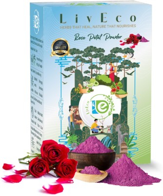 LivEco Rose Petal Powder for Face Pack | Face Mask from Organic Rose Petal Powder(150 g)